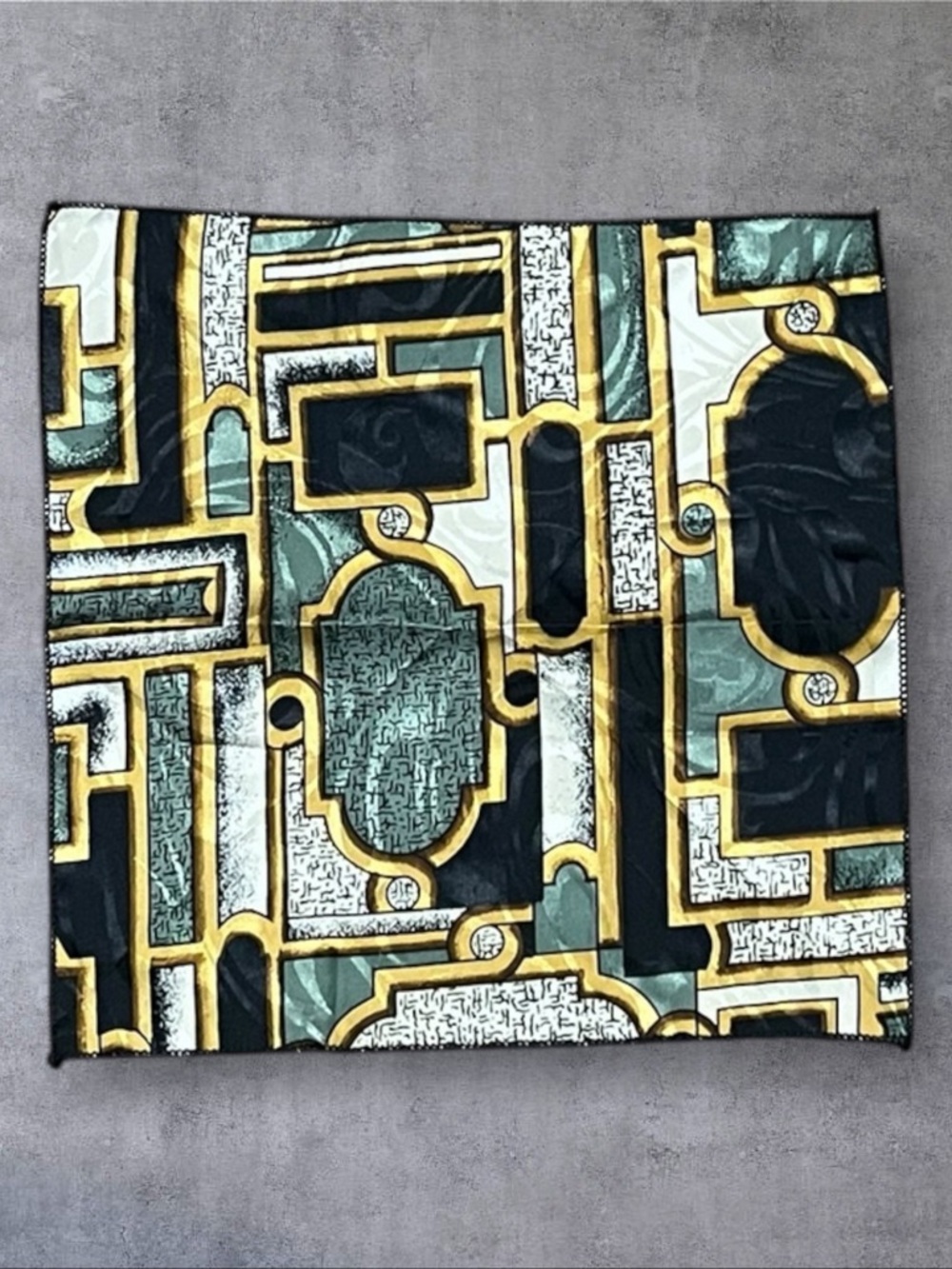 Satin Pattern Pocket Square